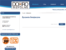 Tablet Screenshot of chrsdobrowspolne.org